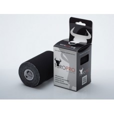 Black Kinesiology Tape plain 10cm wide roll