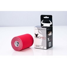 Red Kinesiology Tape plain 10cm wide roll