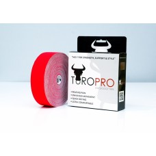 Red Kinesiology Tape plain 35m Clinical roll